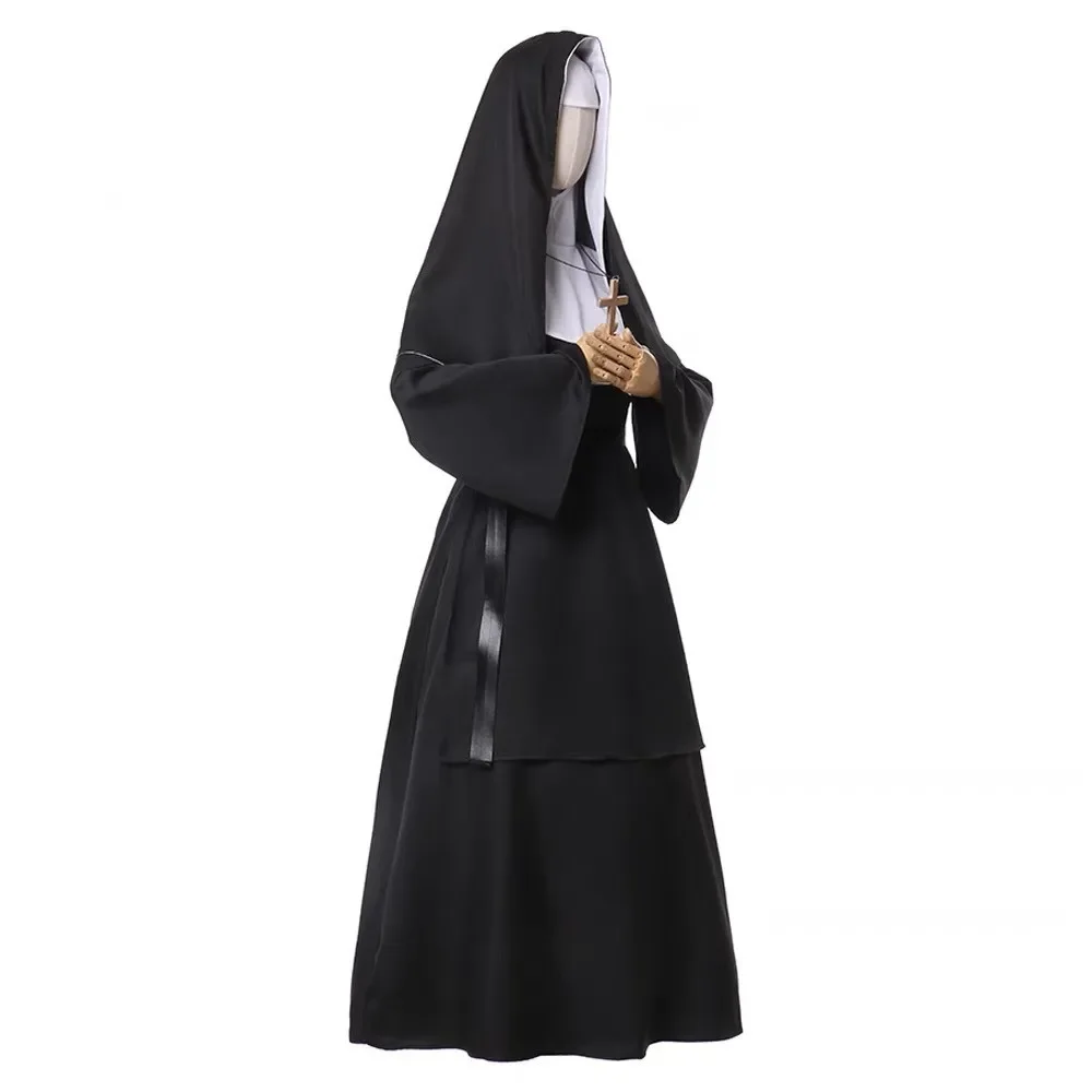 Anime Cosplay Nun - أزياء راهبات نسائية لعام 2026، زي