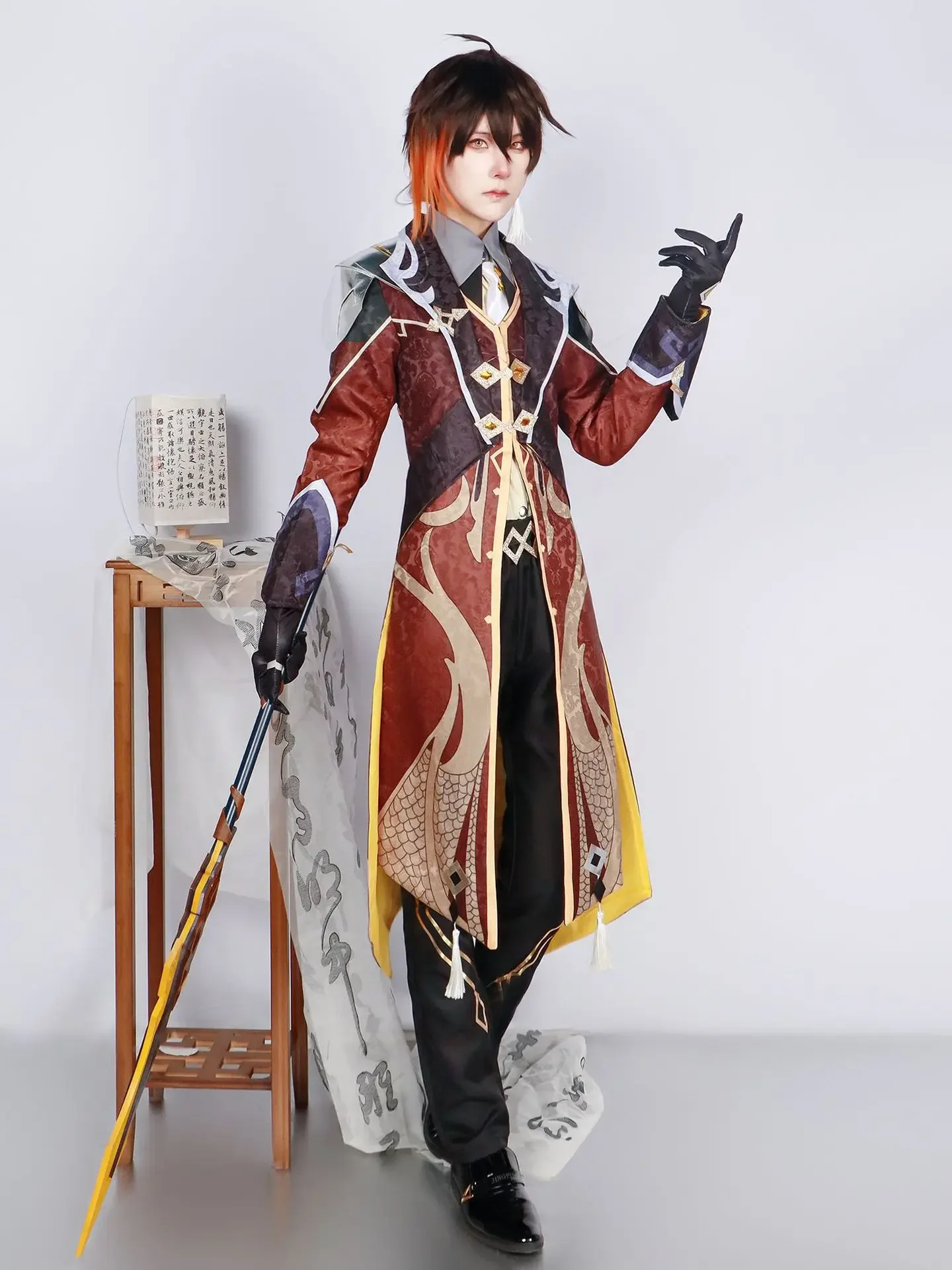 Anime Cosplay Dress For Men - زي تنكري لشخصية زونغلي من لعبة