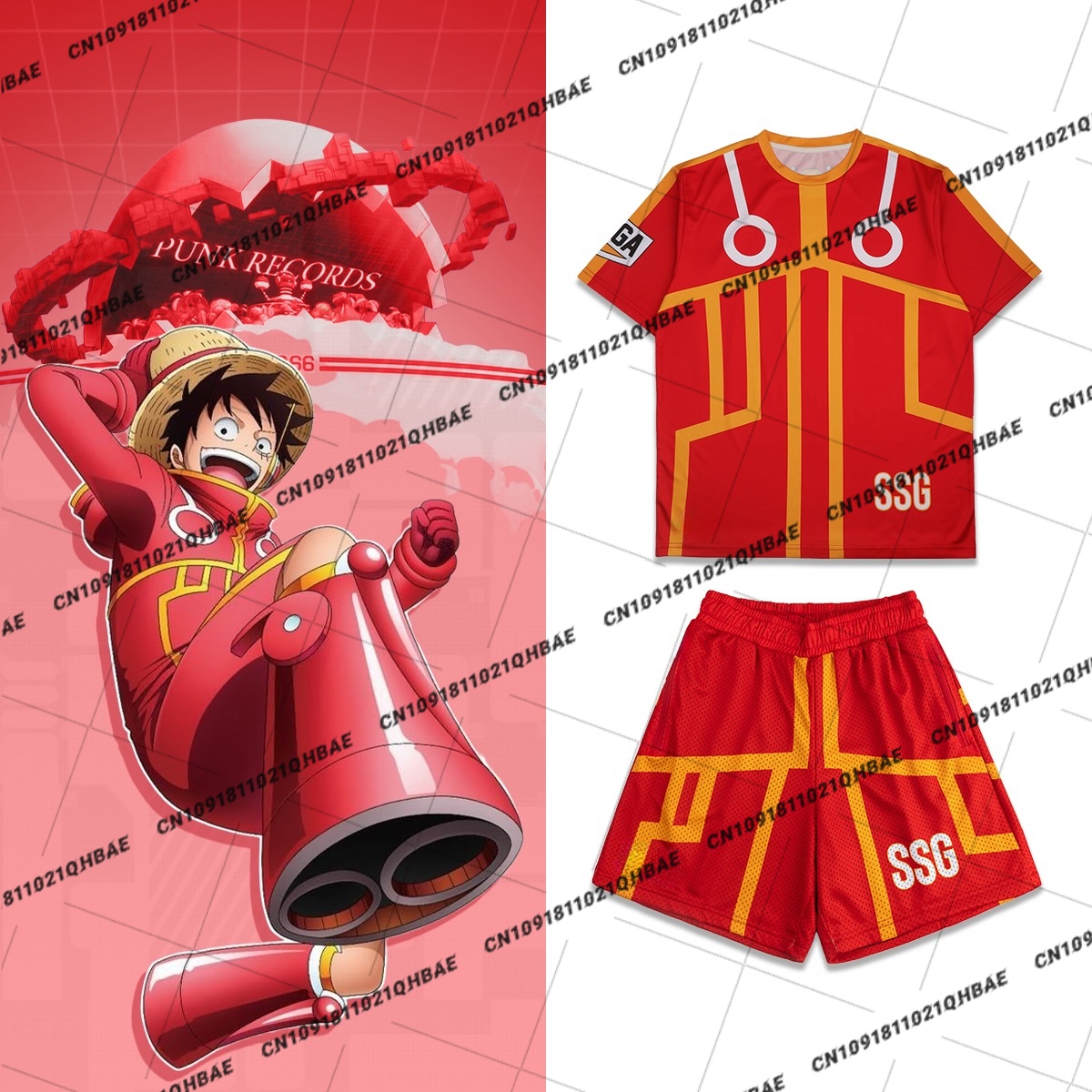 Anime Cosplay And Costumes - طقم رياضي جديد للرجال مستوحى من