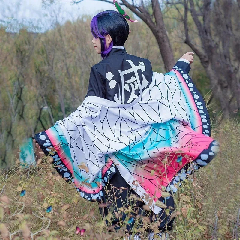Demon Slayer Haori - CyAnime شيطان القاتل Kochou Shinobu زي