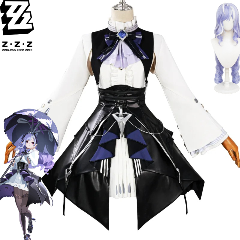 Anime Cosplay Zero Two - فستان تنكري من Game Zenless Zone