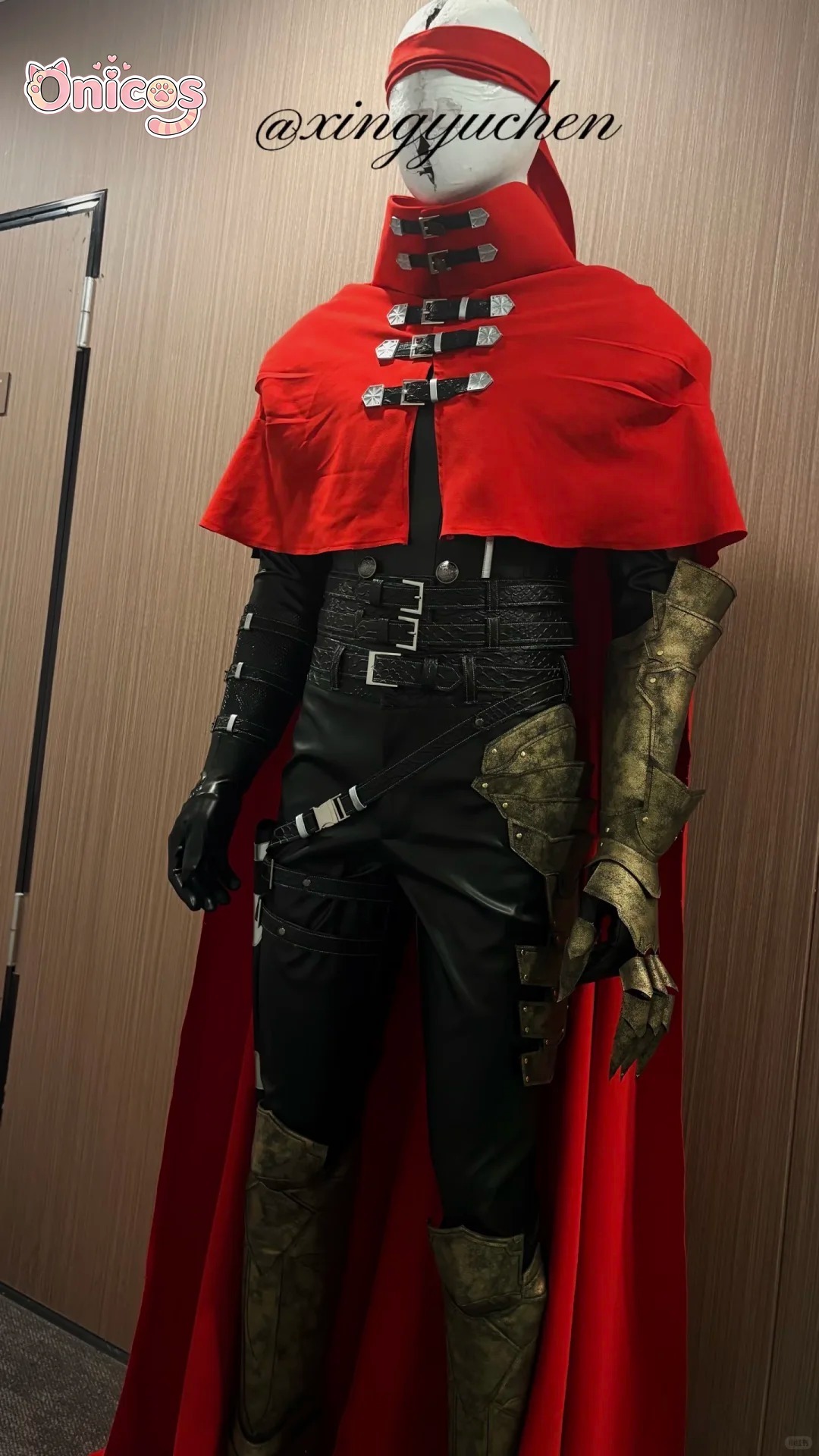 Anime Cosplay Dress For Men - فاينل فانتسي 7 فينسنت فالنتاين ‌