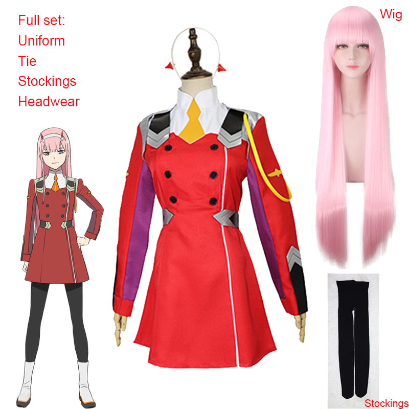 Anime Cosplay Zero Two - زي تنكري 02 دارلينج إن ذا