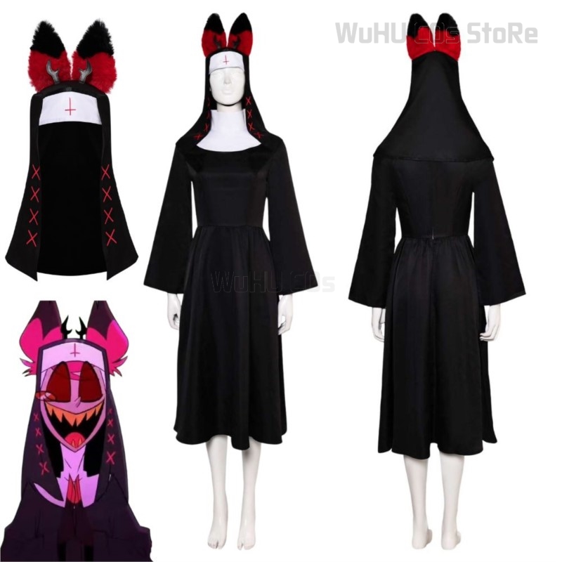 نون ألاستور كوسبلاي فانتازيا ه - مراجعة Anime Cosplay Nun وسعره