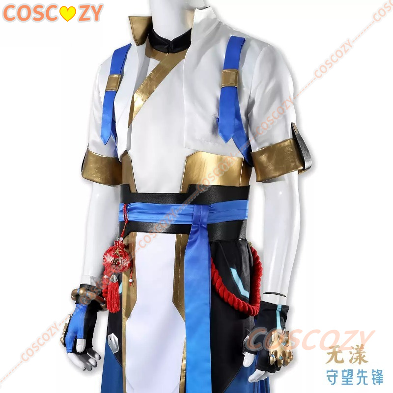 زي كوسبلاي OW Wuyang: قميص، ست - مراجعة Anime Cosplay Dress For Men وسعره