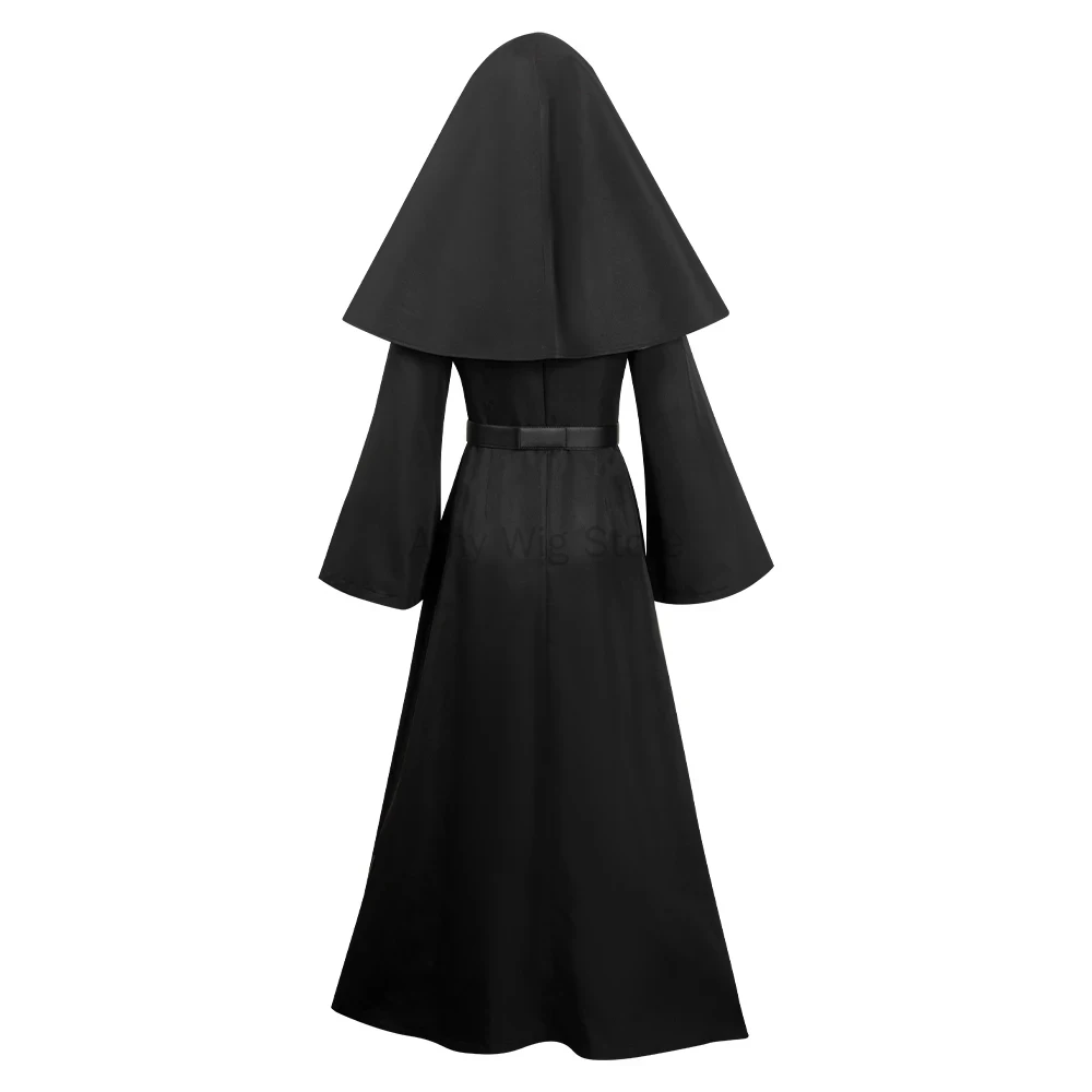 زي للنساء أزياء الهالوين المخي - مراجعة Anime Cosplay Nun وسعره