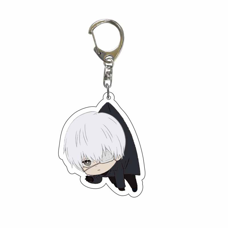 سلسلة مفاتيح أكريليك لشخصيات ت - مراجعة Tokyo Ghoul Mask وسعره