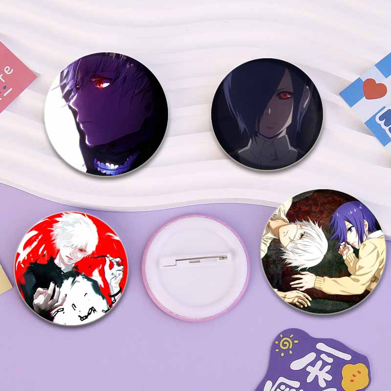 أنيمي طوكيو الغول دبابيس لحقيب - مراجعة Tokyo Ghoul Mask وسعره