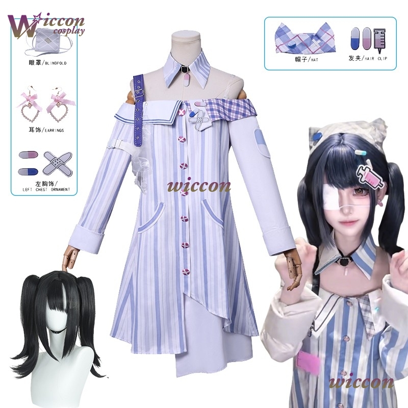 Ynot إنفينيتي نيكي تأثيري حلي  - مراجعة Anime Cosplay Ideas Girl وسعره