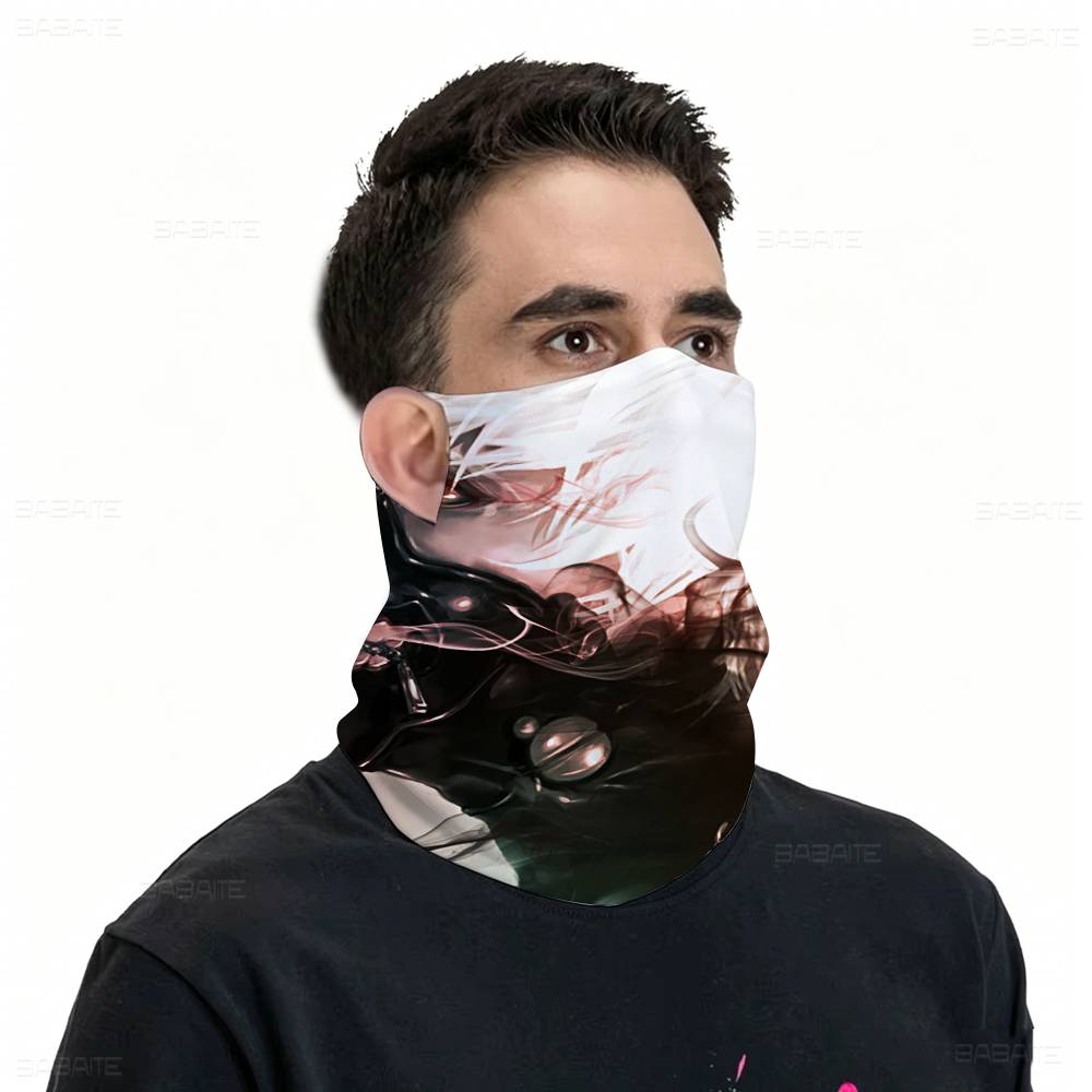 وشاح ياباني مستوحى من أنمي طوك - مراجعة Tokyo Ghoul Mask وسعره
