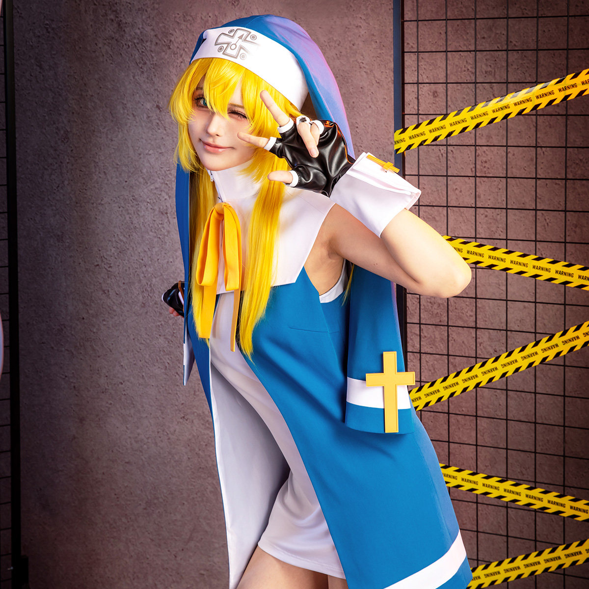 غليتي جير ‌   بريدجيت ‌ ‌ ‌ زي - مراجعة Anime Cosplay Nun وسعره