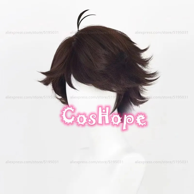 باروكة قصيرة بنية اللون بطول 2 - مراجعة Anime Cosplay Nun وسعره