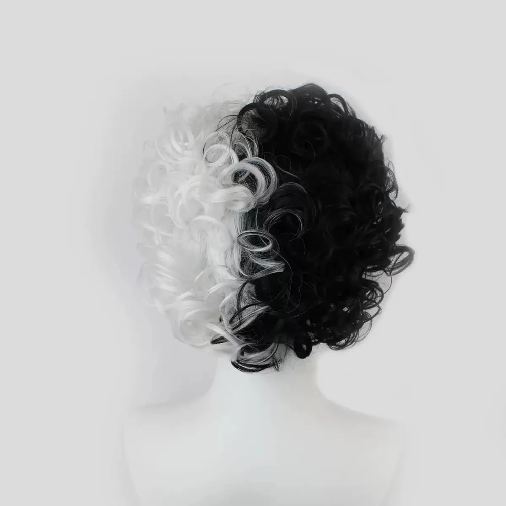 فتاة أنيمي Cruella De Vil Kuil - مراجعة Anime Cosplay Girl With Black Hair وسعره