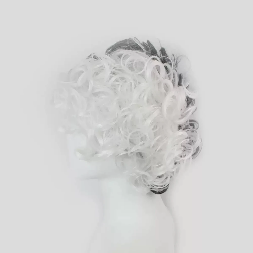 فتاة أنيمي Cruella De Vil Kuil - مراجعة Anime Cosplay Girl With Black Hair وسعره