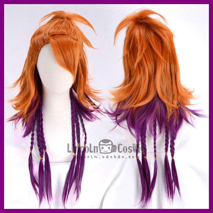 شعر مستعار كامل طويل لشخصية ال - مراجعة Cosplay Anime Black Hair وسعره