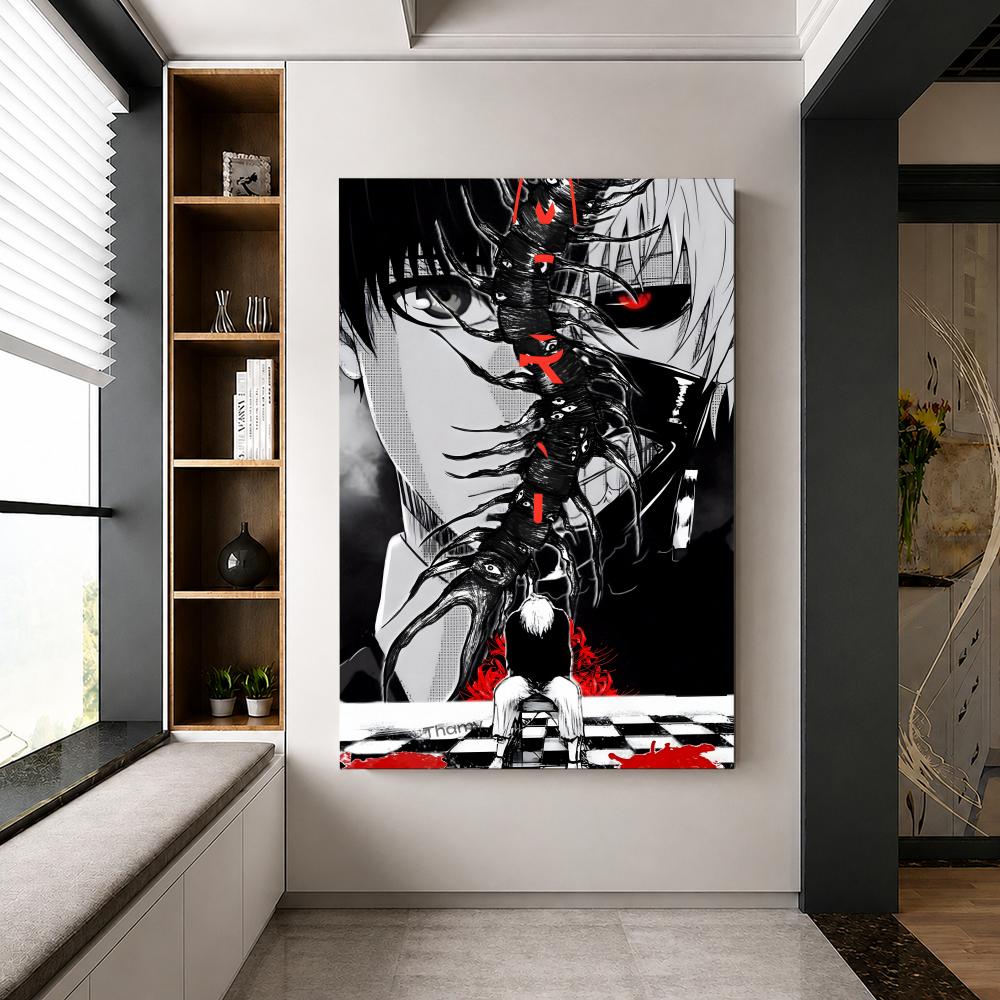 ملصق أنمي طوكيو غول كين كانيكي - مراجعة Tokyo Ghoul Mask وسعره