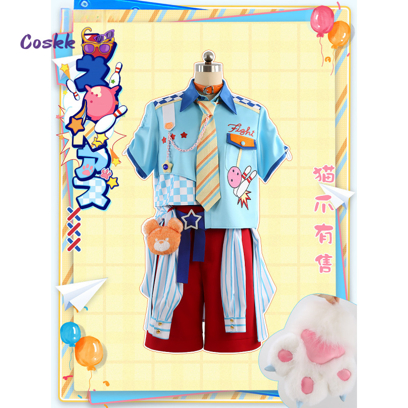 زي تنكري لشخصيات لعبة Ensemble - مراجعة Anime Cosplay Dress For Men وسعره