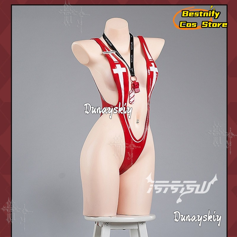 CR8.3*GoddVictory ملابس سباحة  - مراجعة Anime Cosplay Outfits Female وسعره