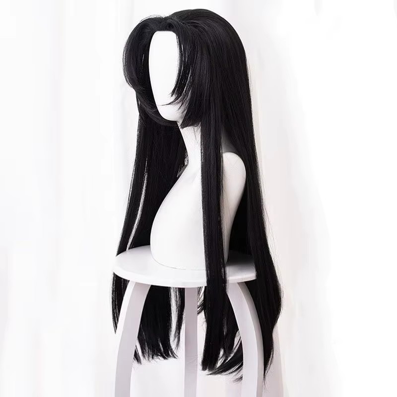 أنيمي Kochou Kanae شعر مستعار  - مراجعة Cosplay Anime Black Hair وسعره