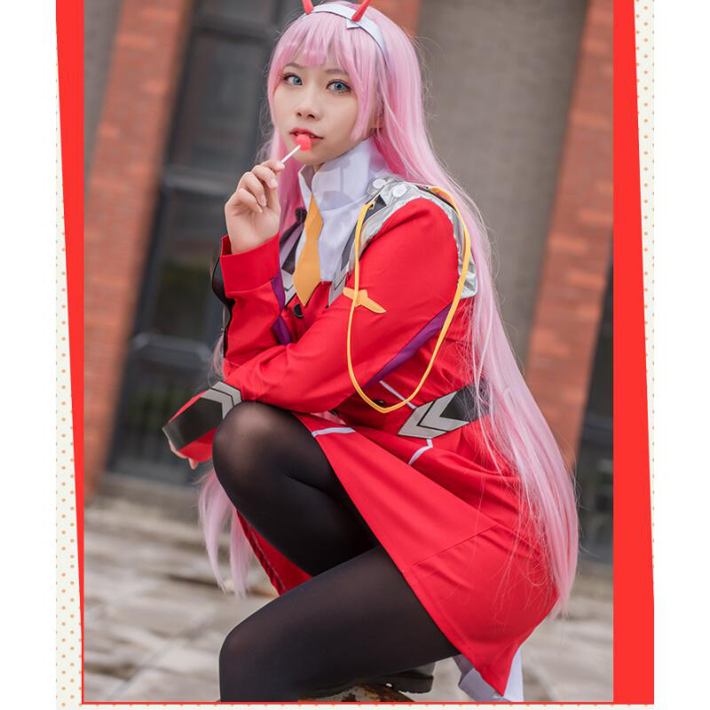 زي تنكري 02 دارلينج إن ذا فران - مراجعة Anime Cosplay Zero Two وسعره