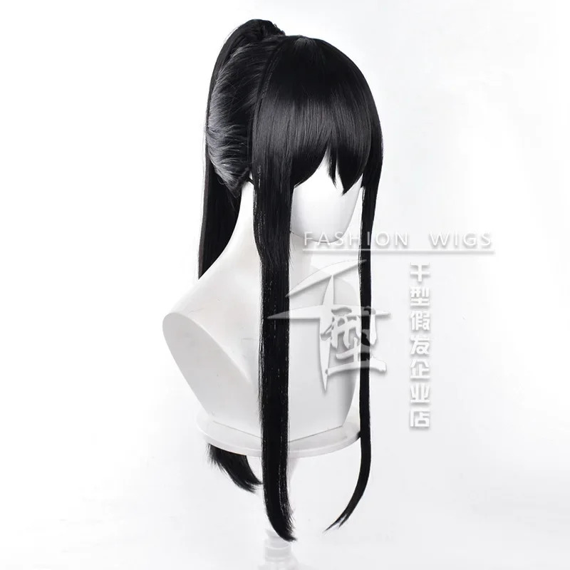 2025 aaa كابتن شعر مستعار تأثي - مراجعة Cosplay Anime Black Hair وسعره