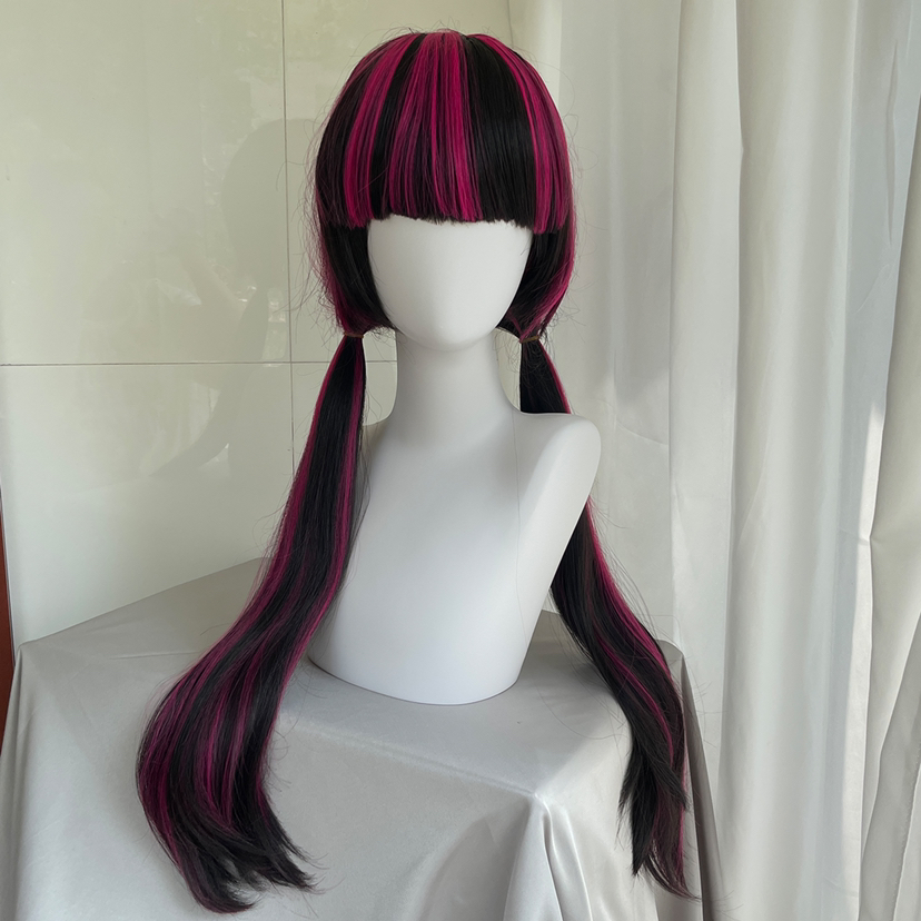 شعر مستعار عالي الجودة لشخصية  - مراجعة Cosplay Anime Black Hair وسعره
